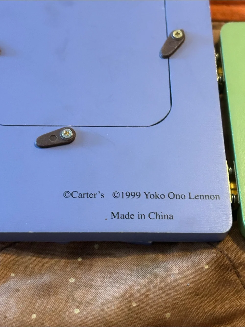 Carters John Lennon/ Ono picture frame